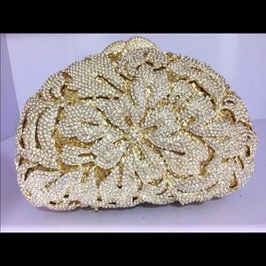 Crystallized Swarovski clutch